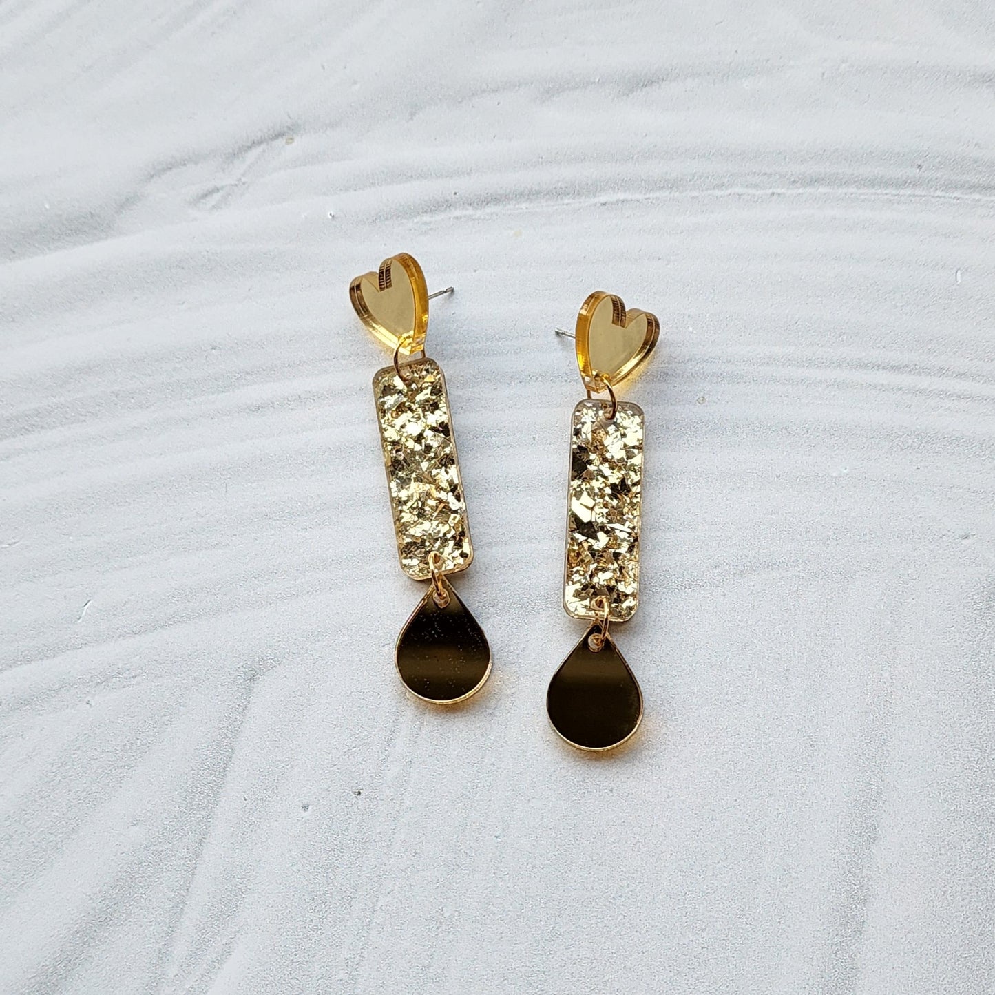 Dripped in Gold Earrings
