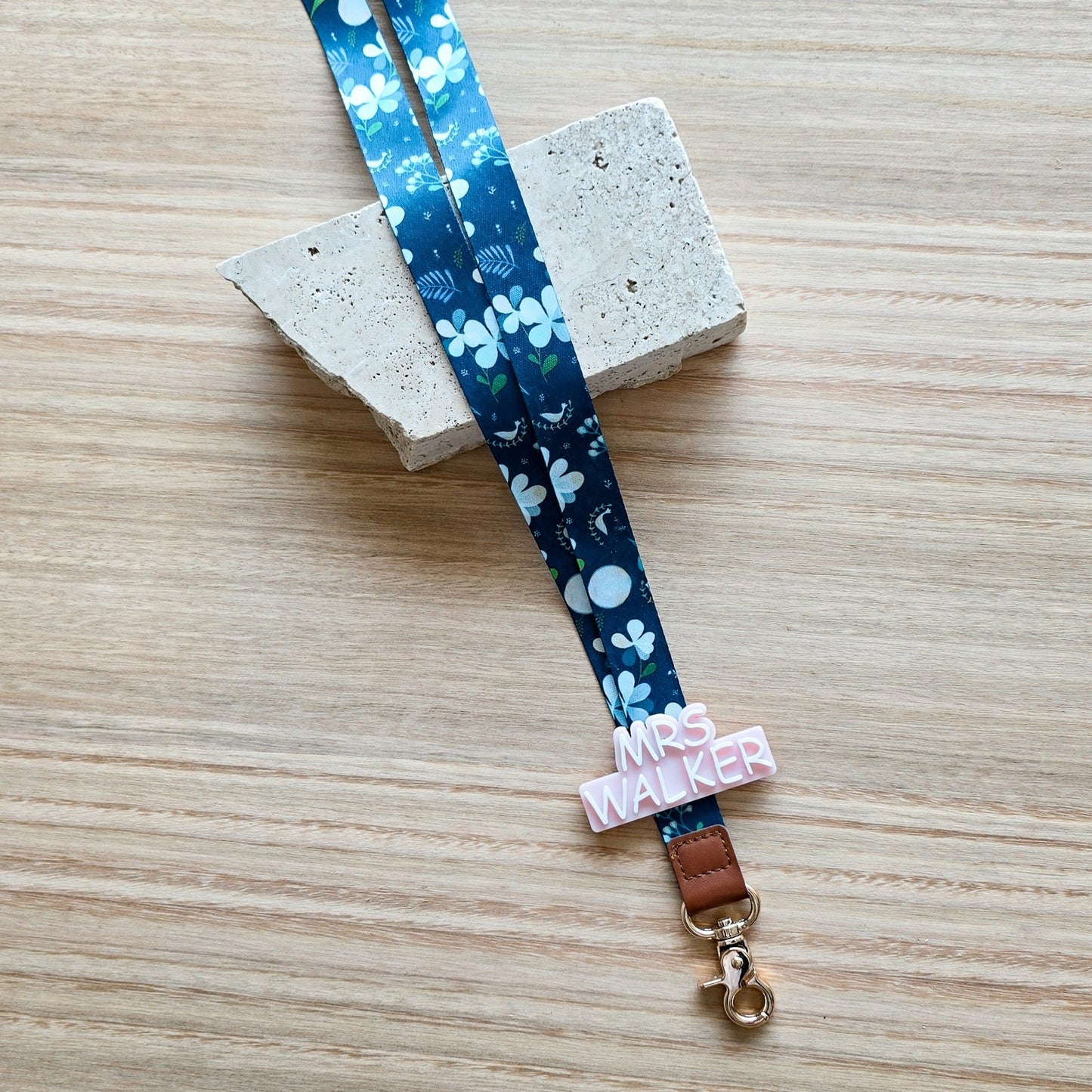 Mirrored Acrylic Name Badge