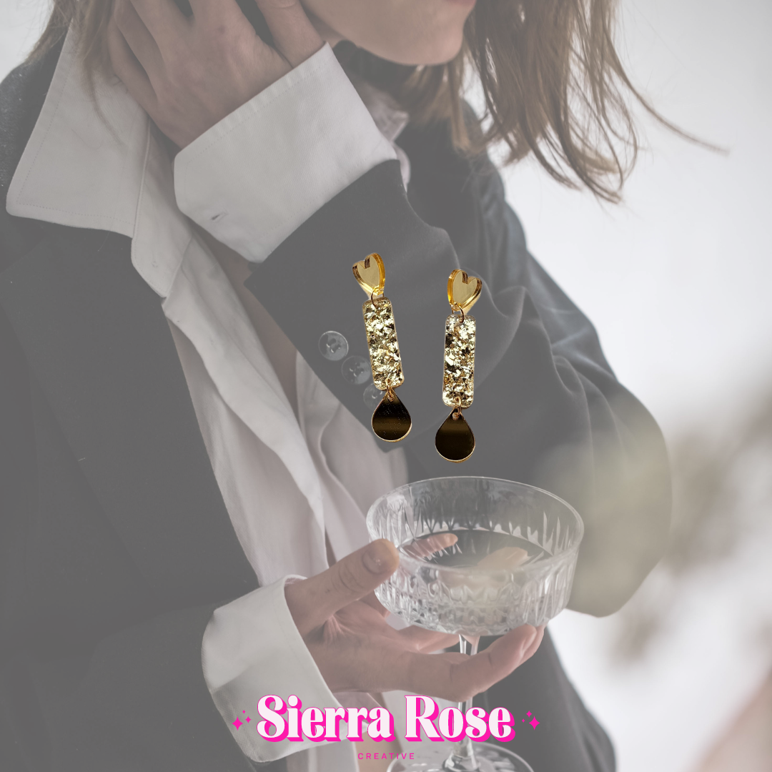 Dripped in Gold Earrings