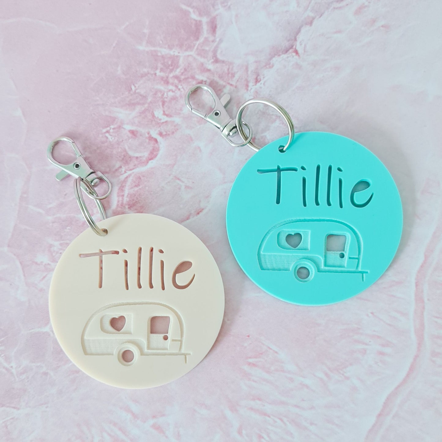 Caravan key tag