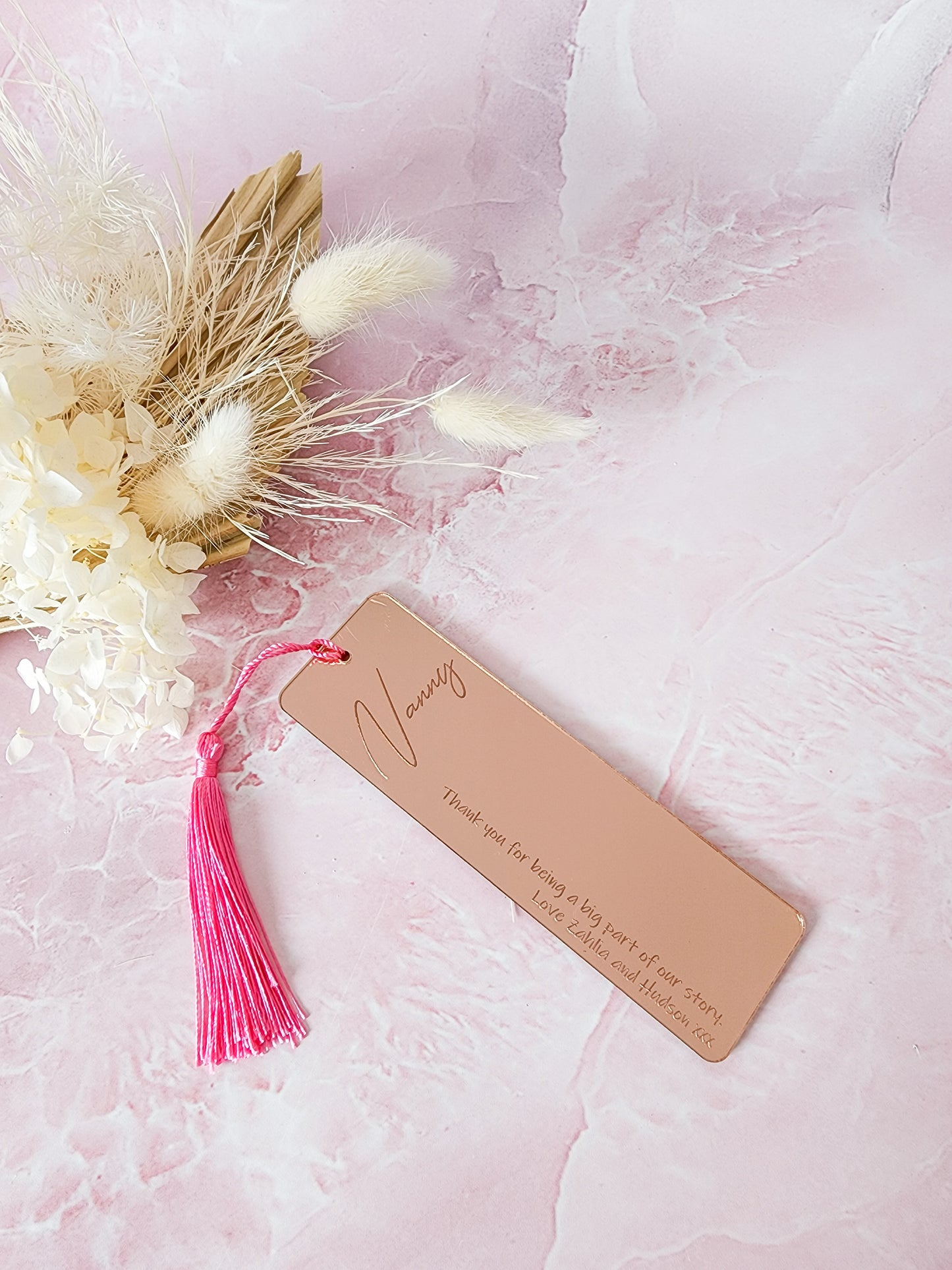 Personalised Bookmark
