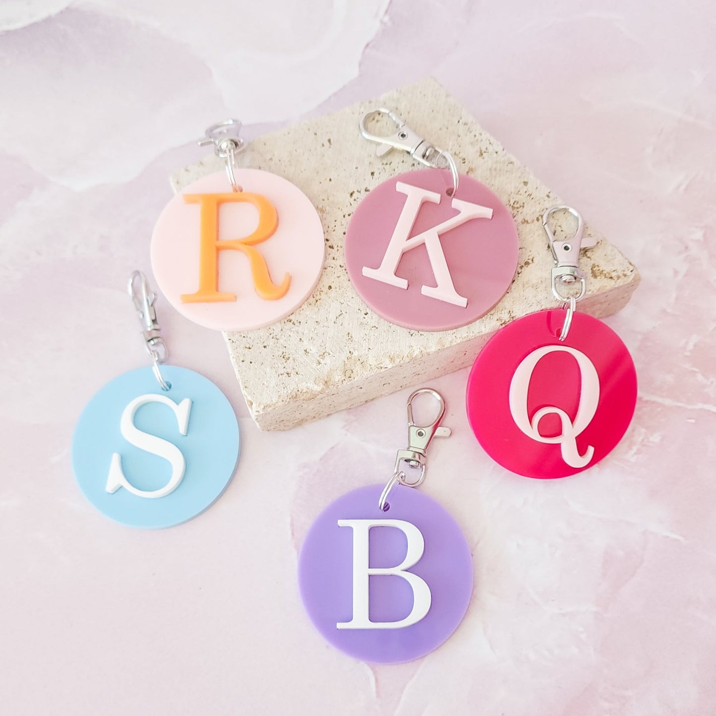 Letter Keyring