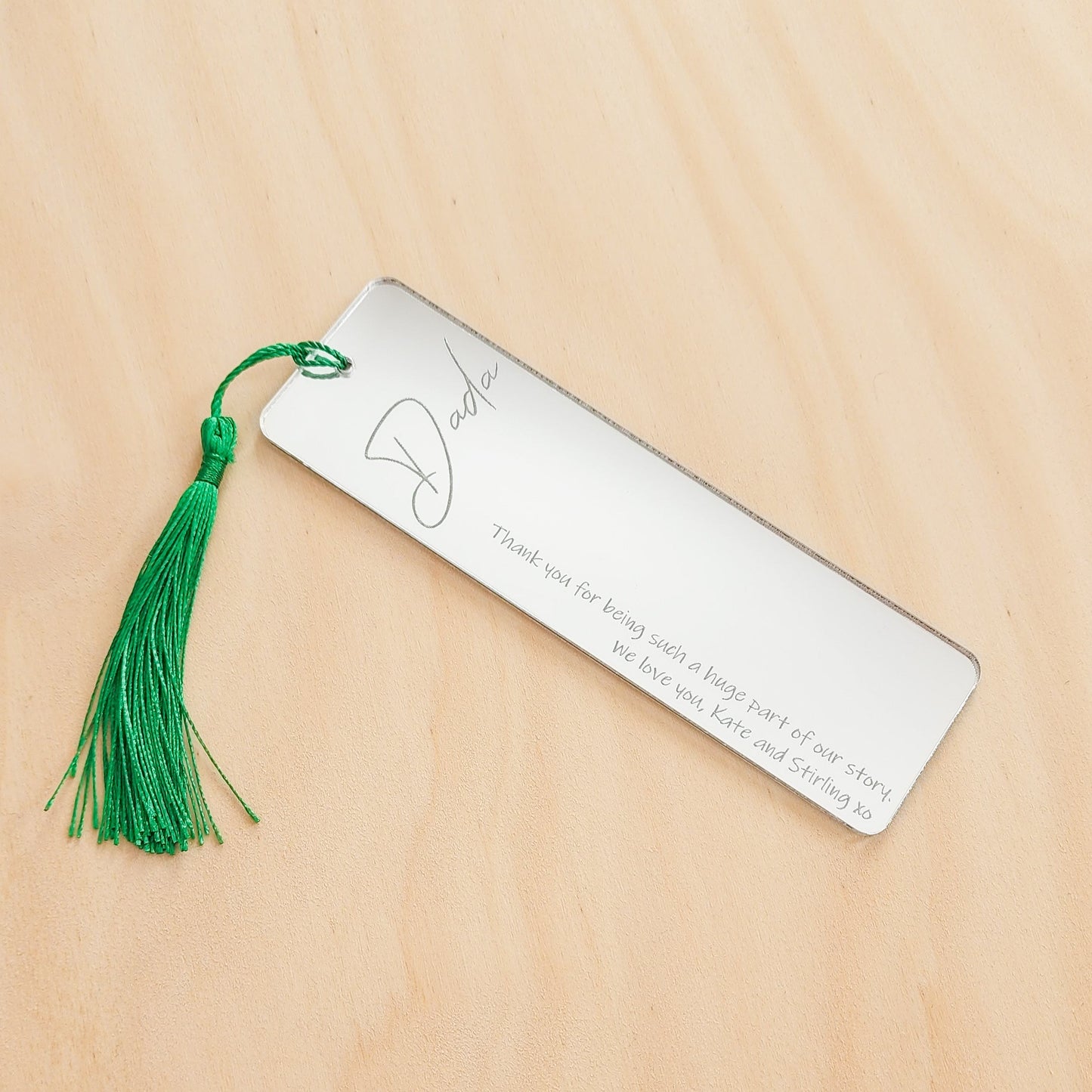 Personalised Bookmark