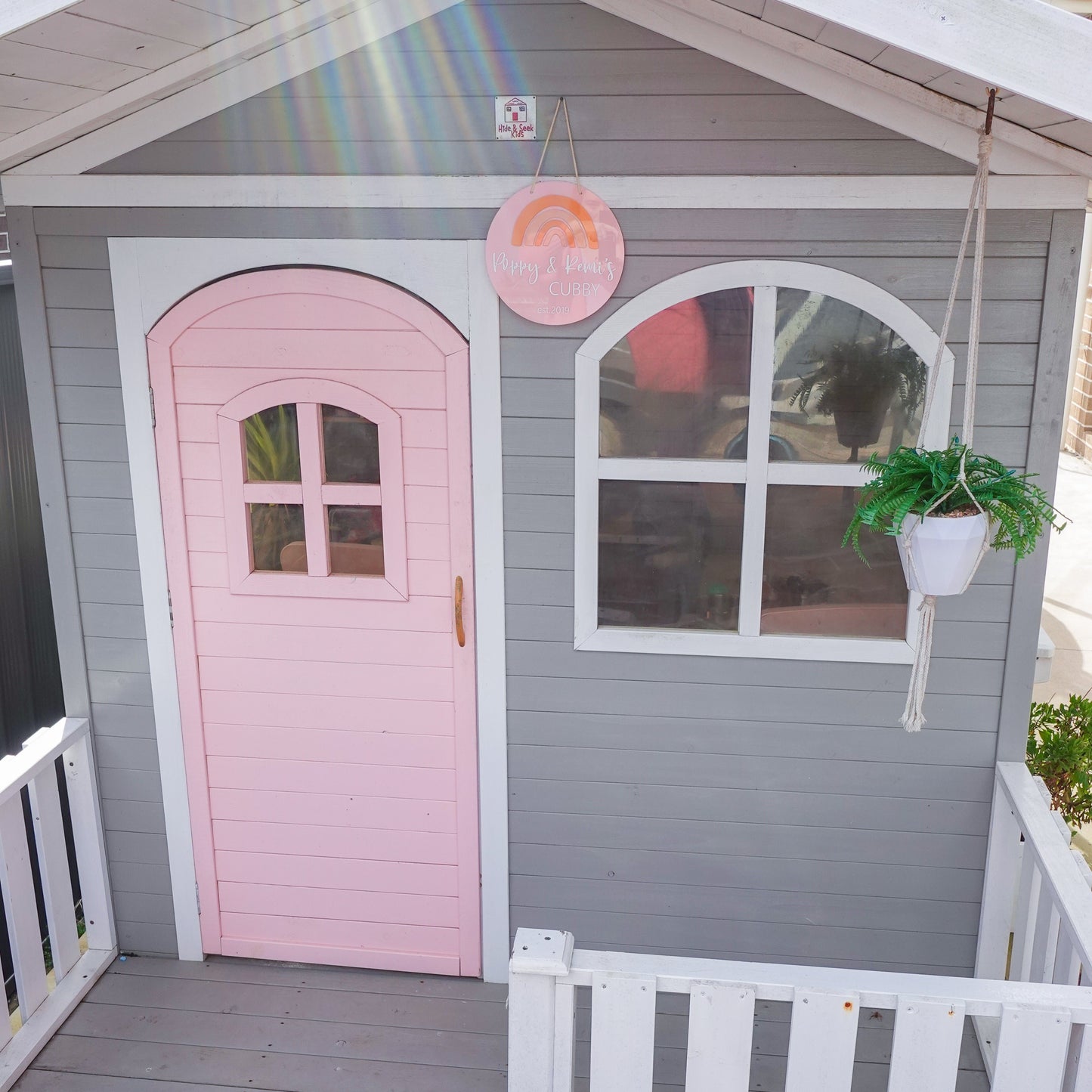 Kids Cubby House Sign
