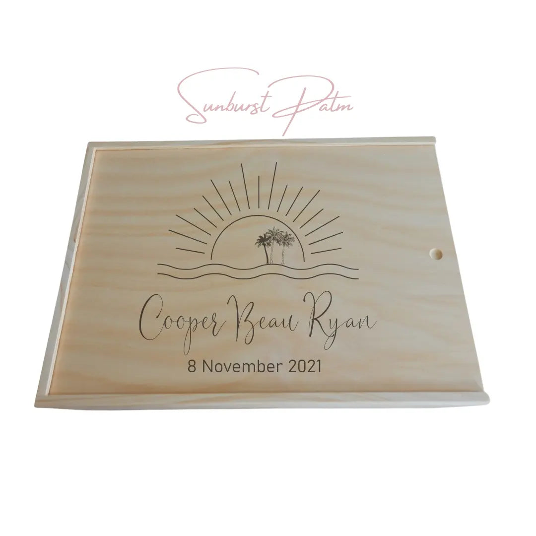 Wooden Keepsake Box