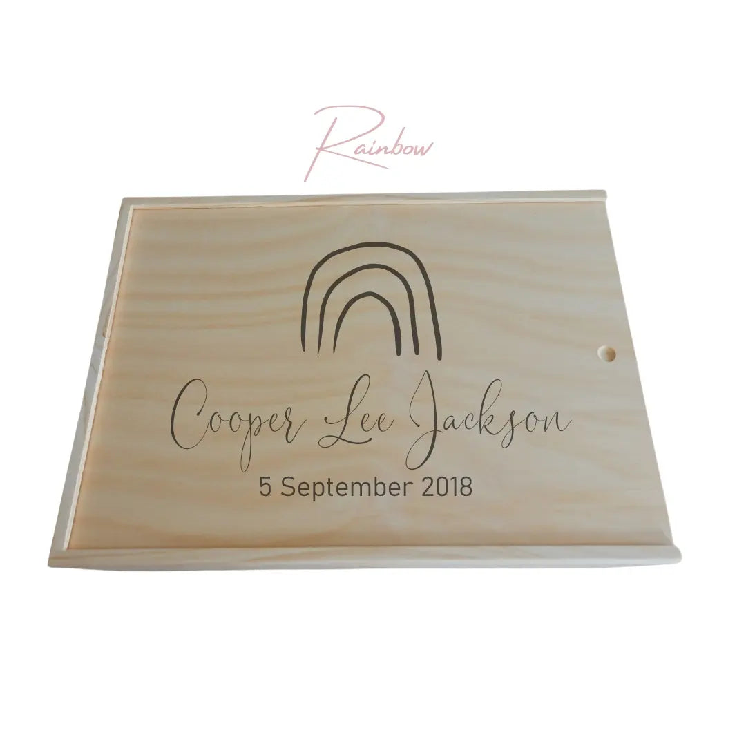 Wooden Keepsake Box