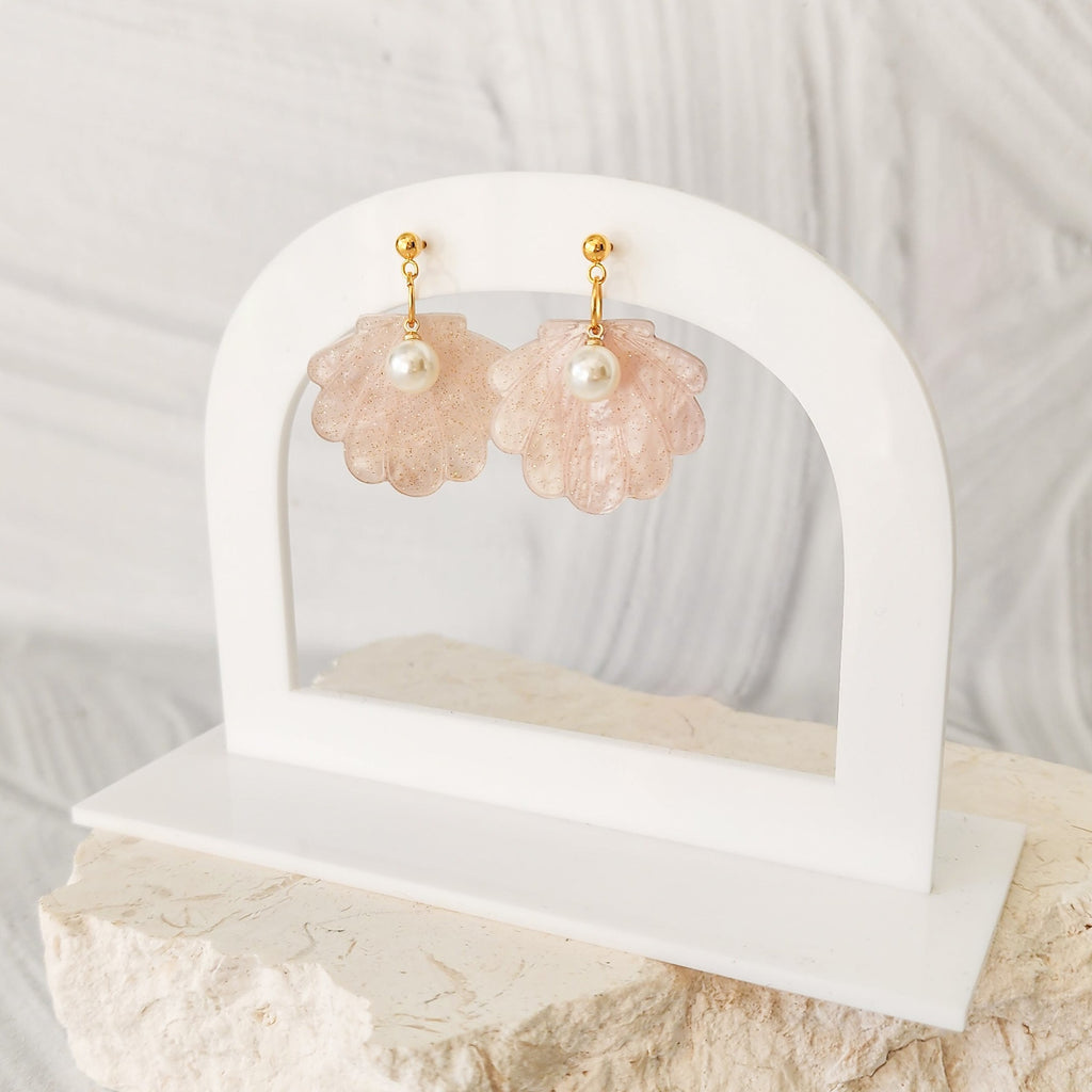 'Let's Go Party' Pearl Shell Earrings