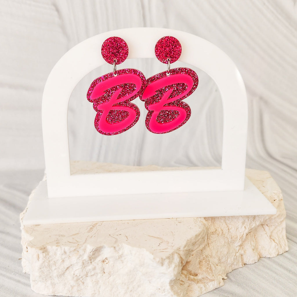 'Let's Go Party' B Earrings