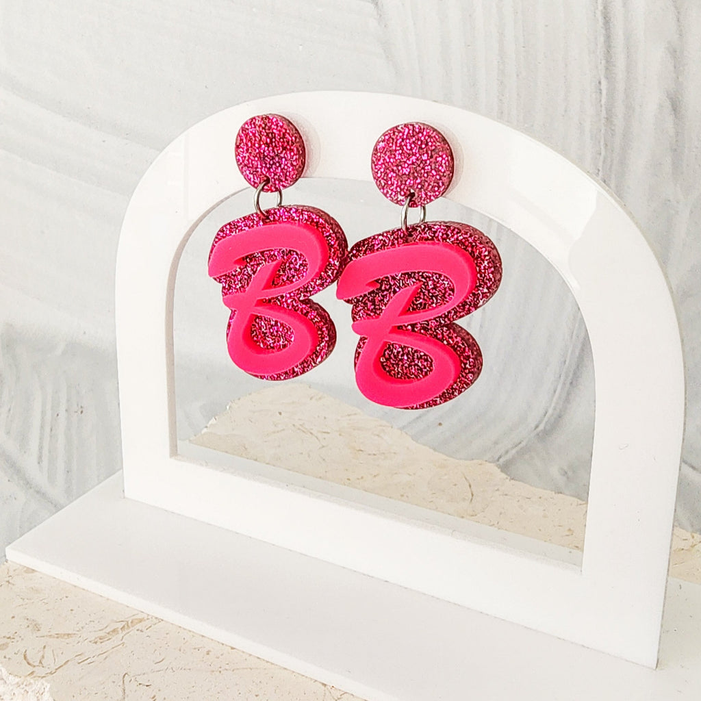 'Let's Go Party' B Earrings