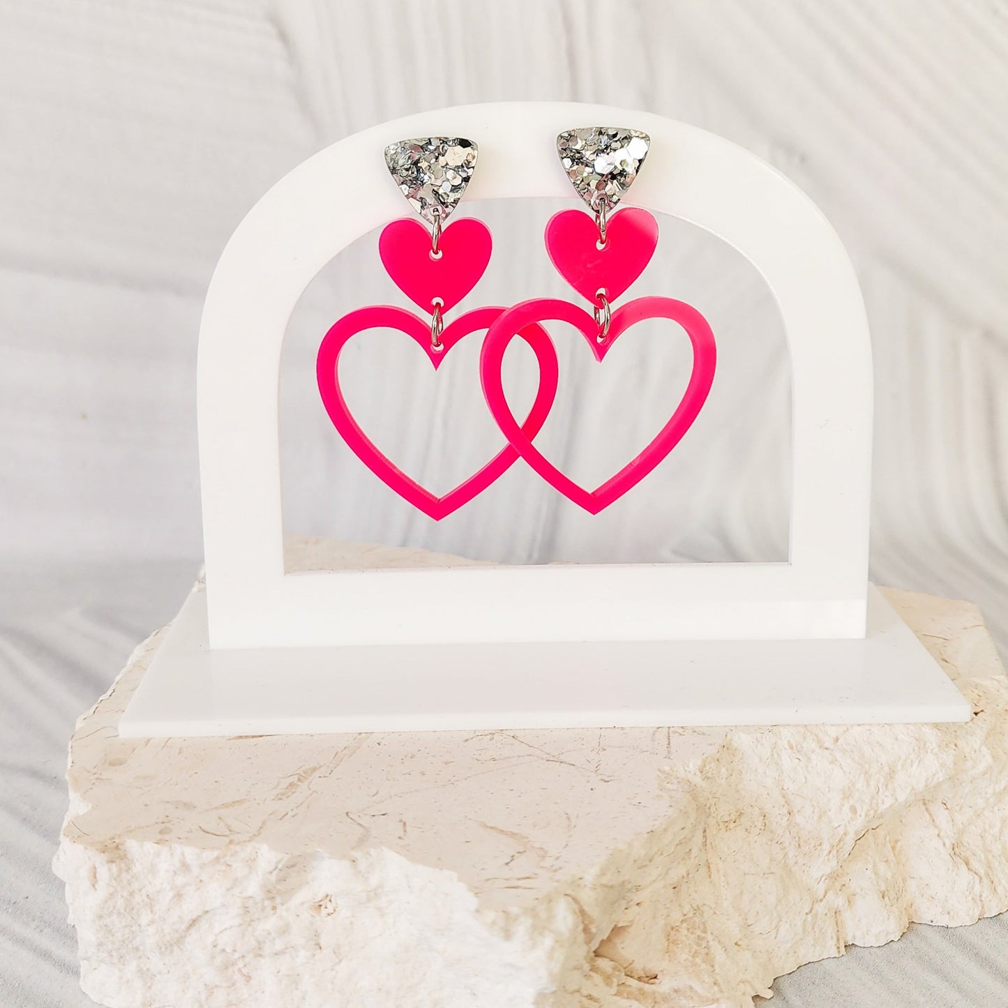 'Let's Go Party' Heart Hoops