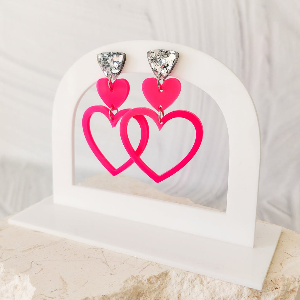 'Let's Go Party' Heart Hoops