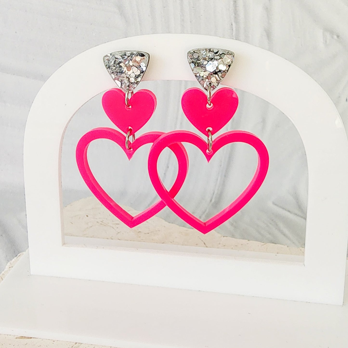 'Let's Go Party' Heart Hoops