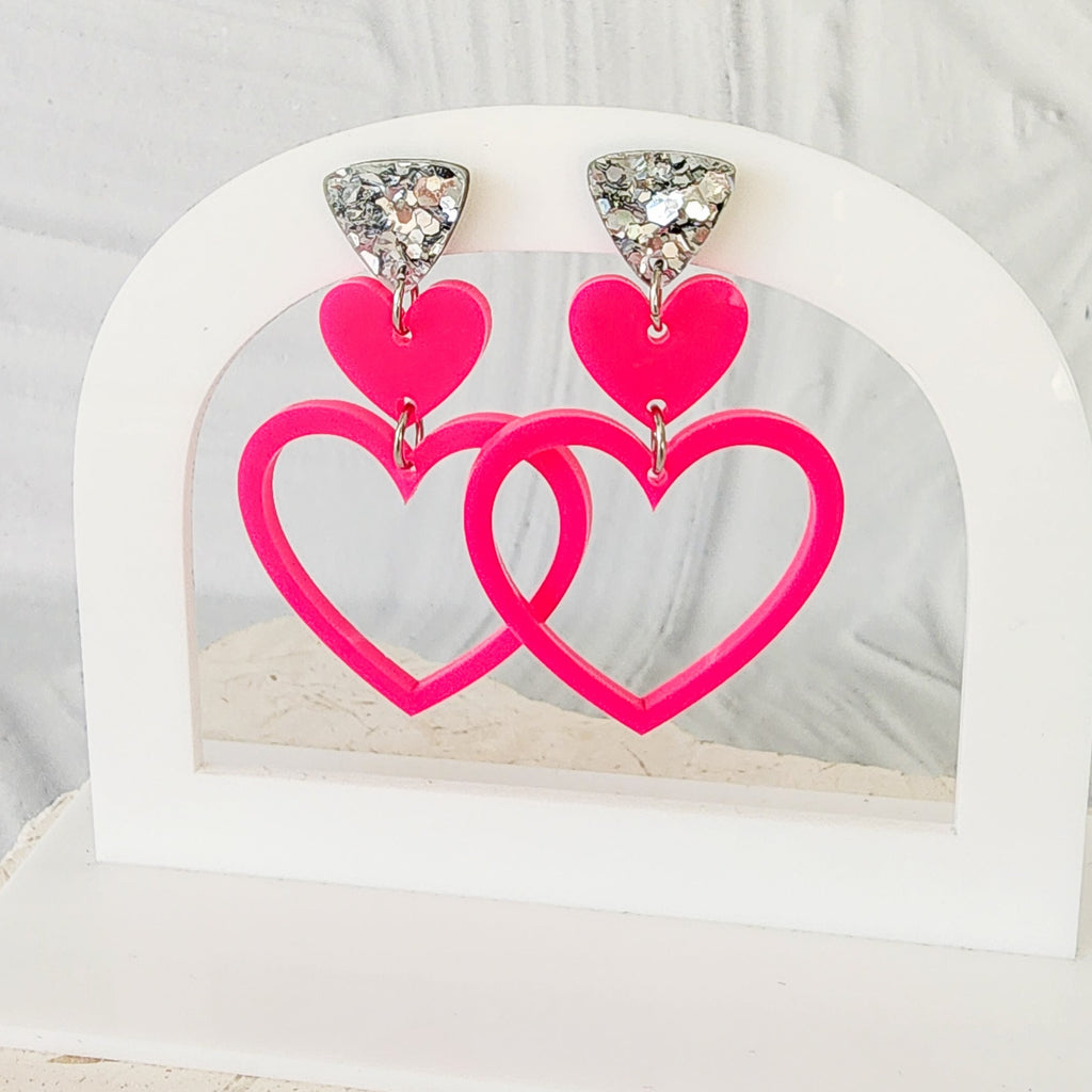 'Let's Go Party' Heart Hoops
