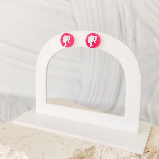 'Let's Go Party' Doll Stud Earrings