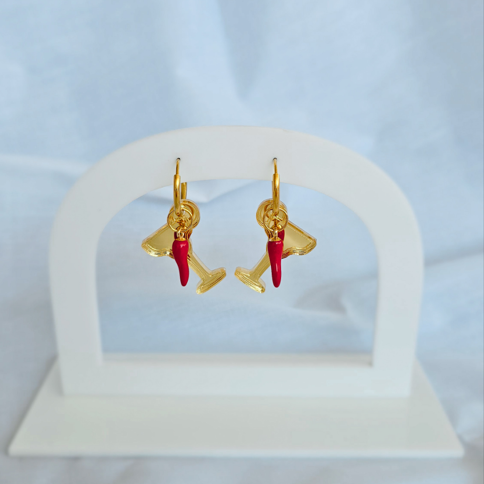 Chilli Marg Hoop Earrings