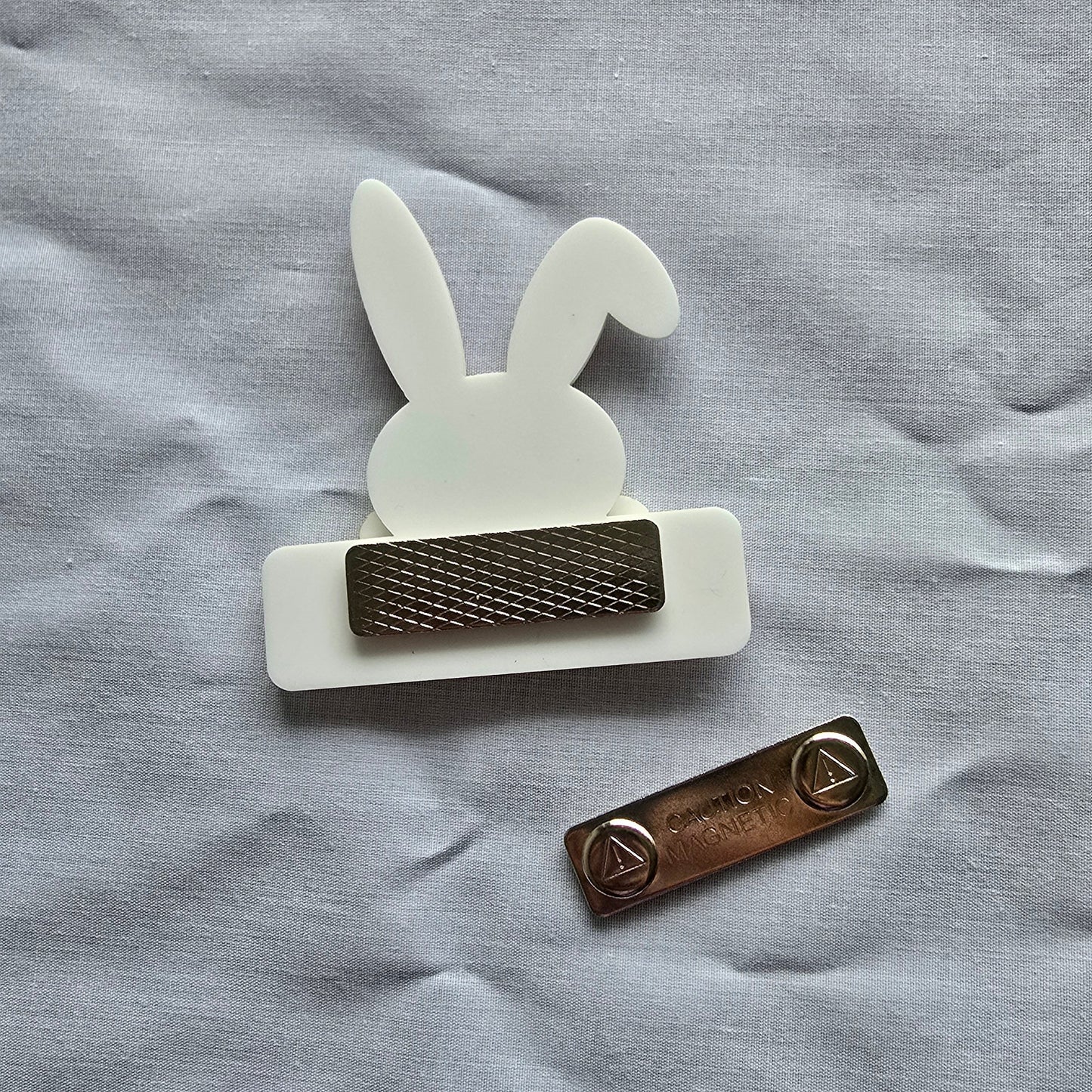 Bunny Name Badge