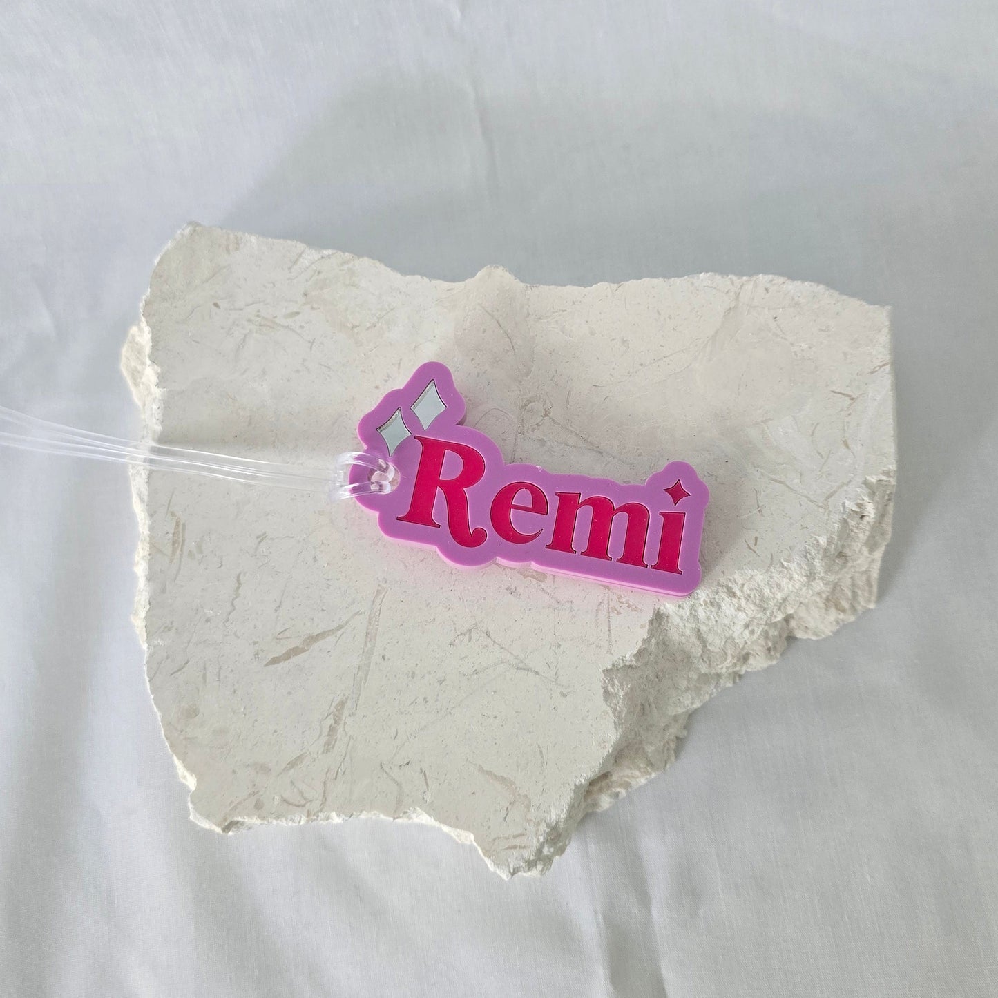 Acrylic Bag Tag