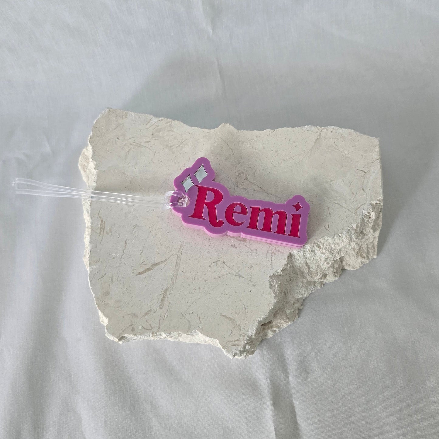 Acrylic Bag Tag