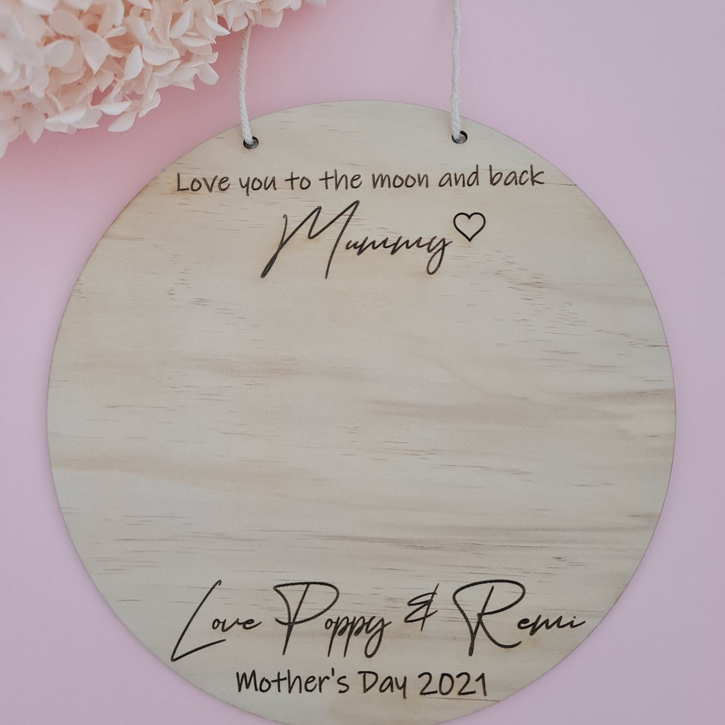 Mother's Day Plaque ◽ Wall Hanging