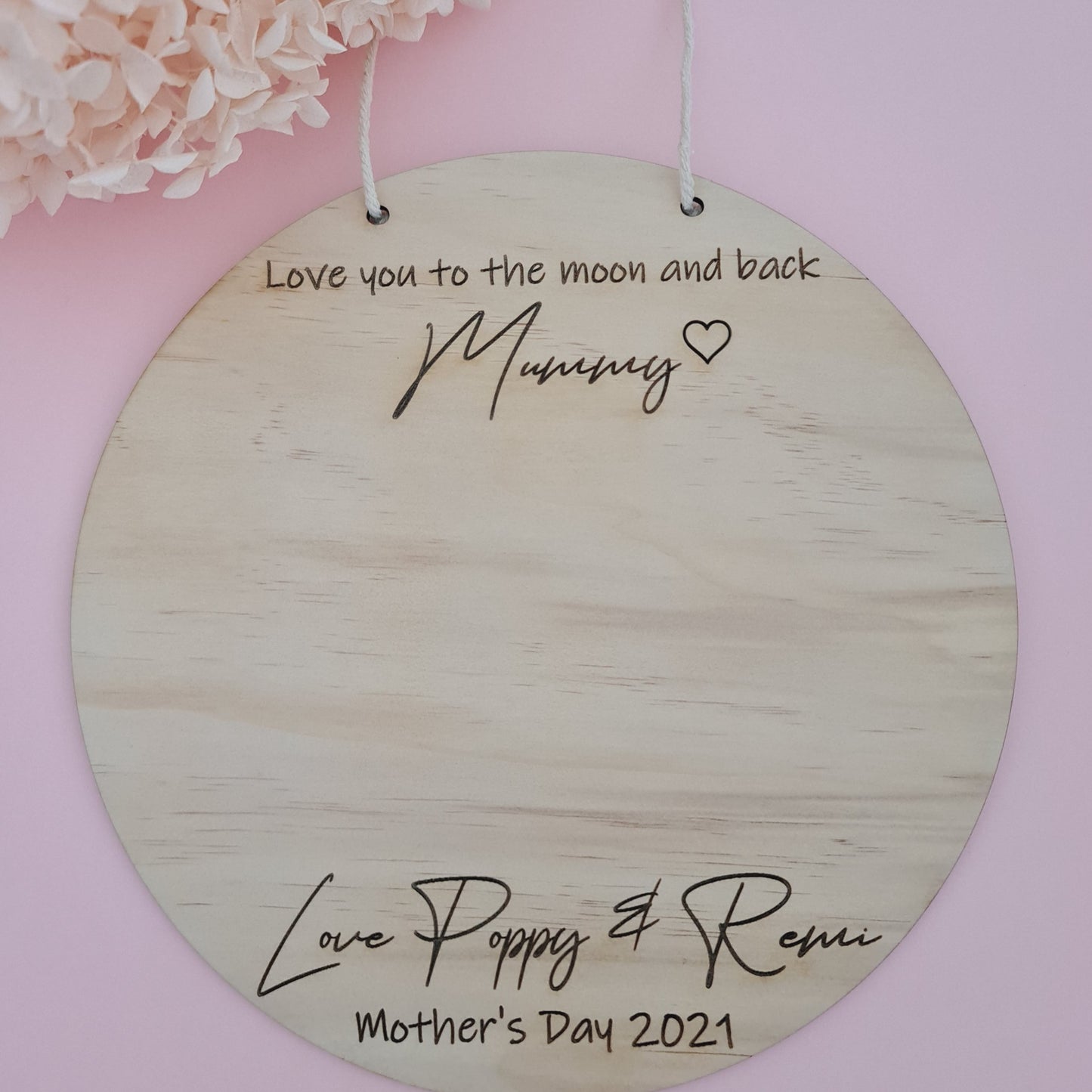 Mother's Day Plaque ◽ Wall Hanging