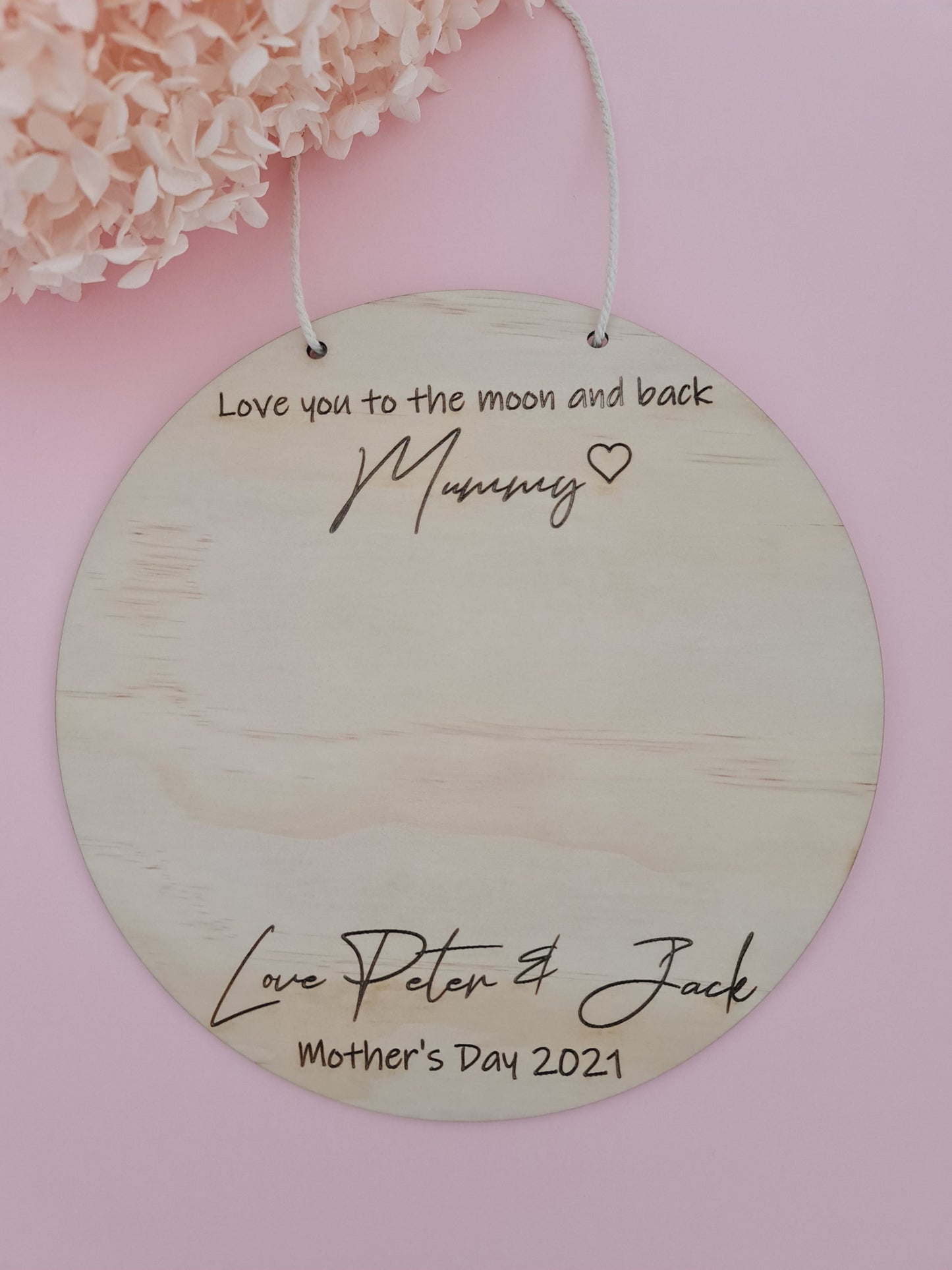 Mother's Day Plaque ◽ Wall Hanging