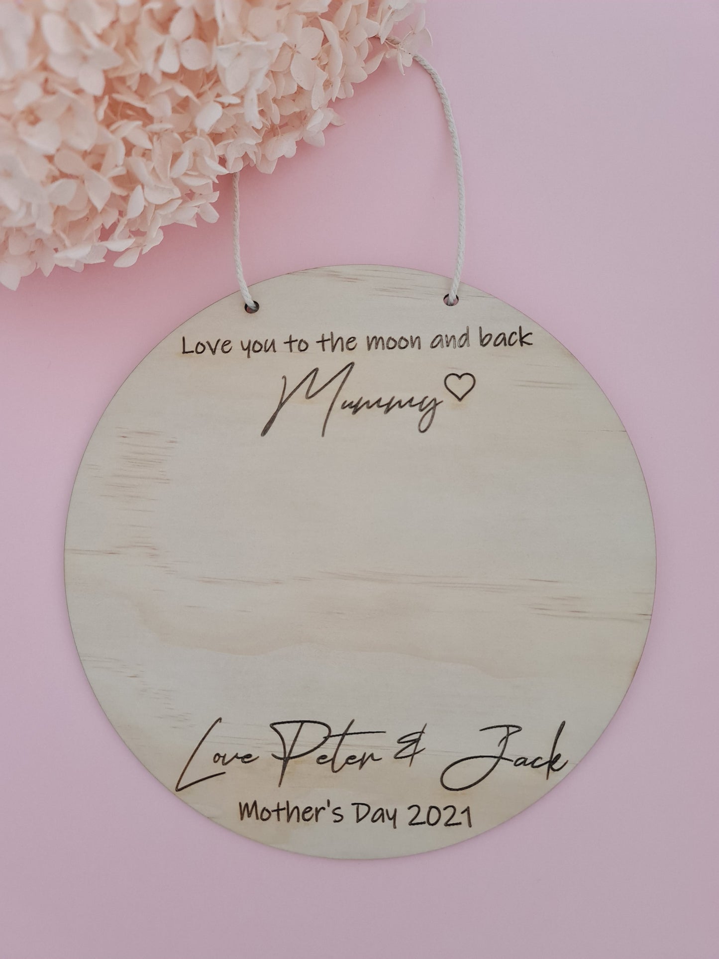 Mother's Day Plaque ◽ Wall Hanging