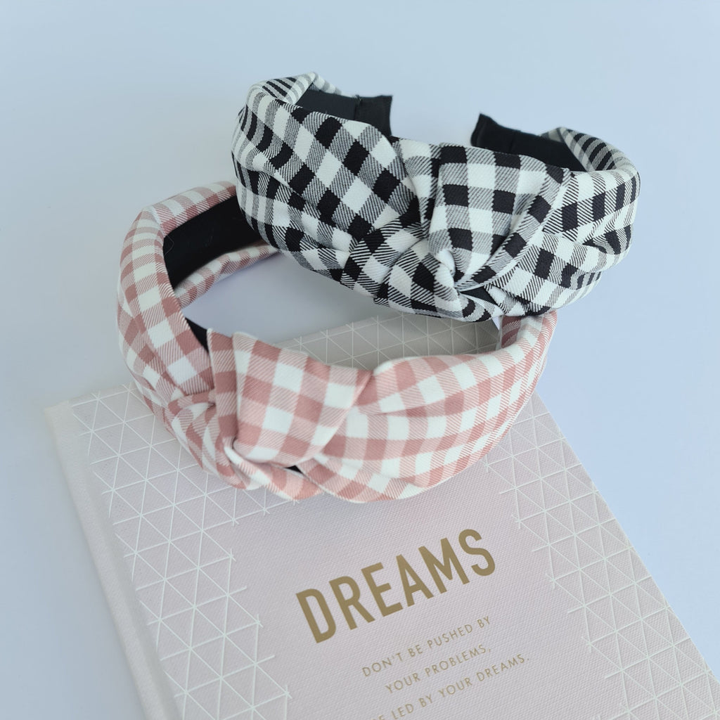 Gingham Headband