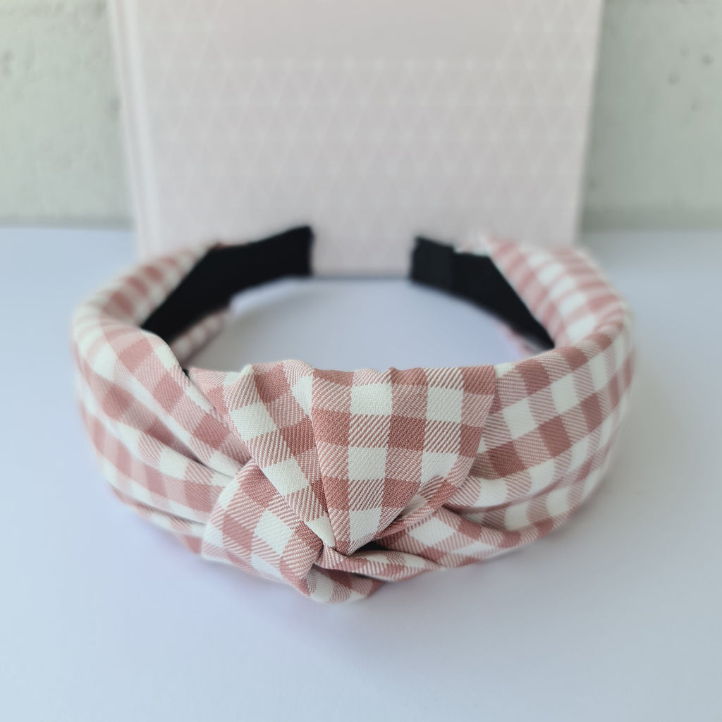 Gingham Headband