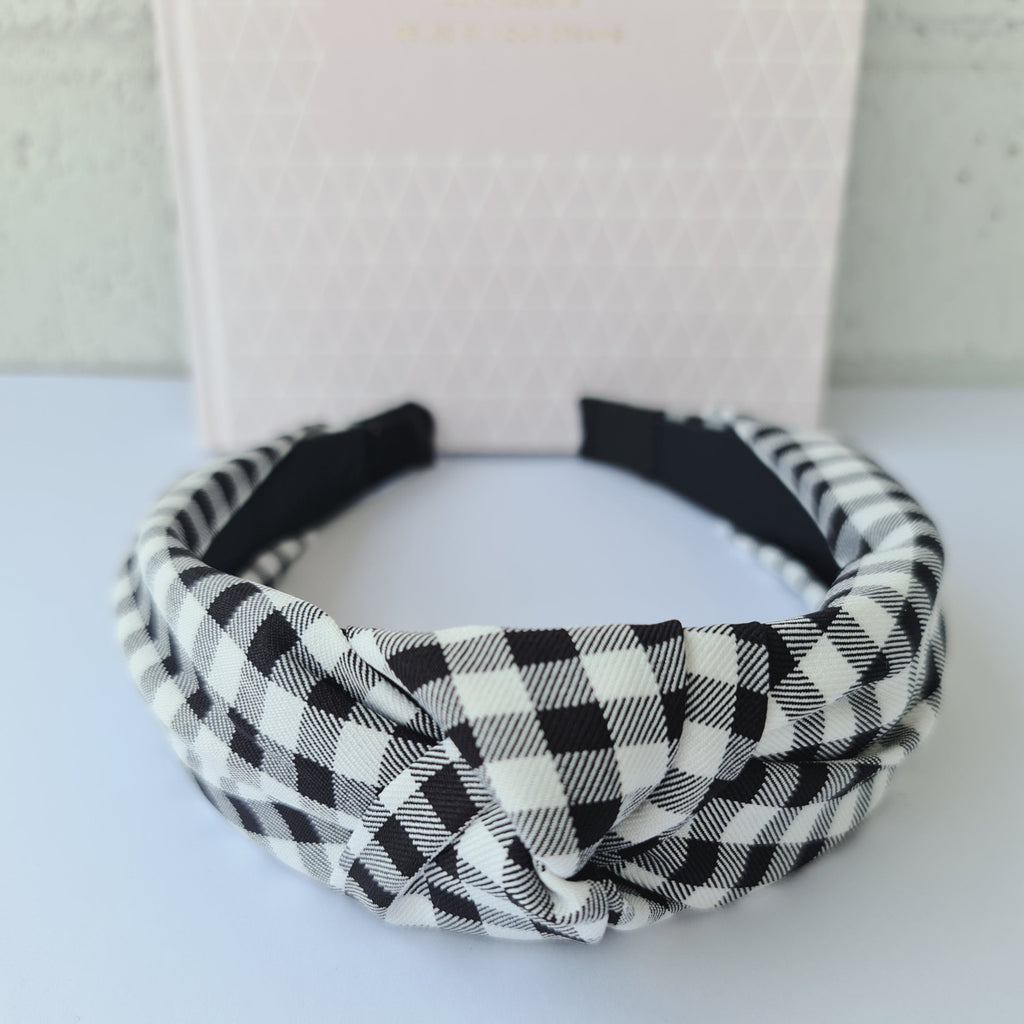 Gingham Headband