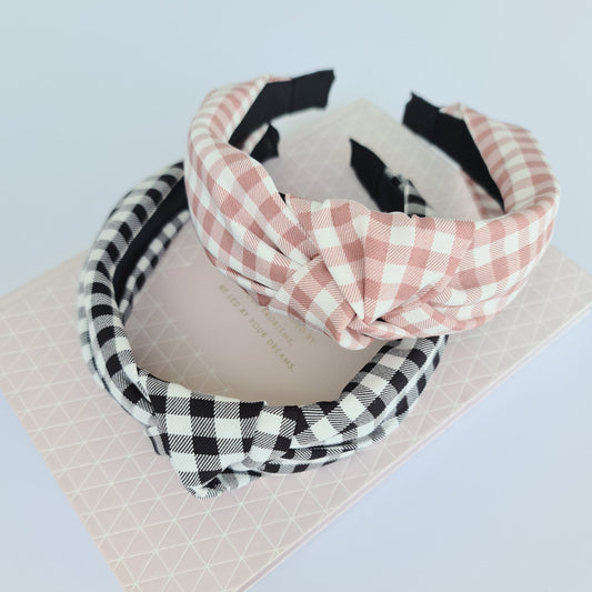 Gingham Headband