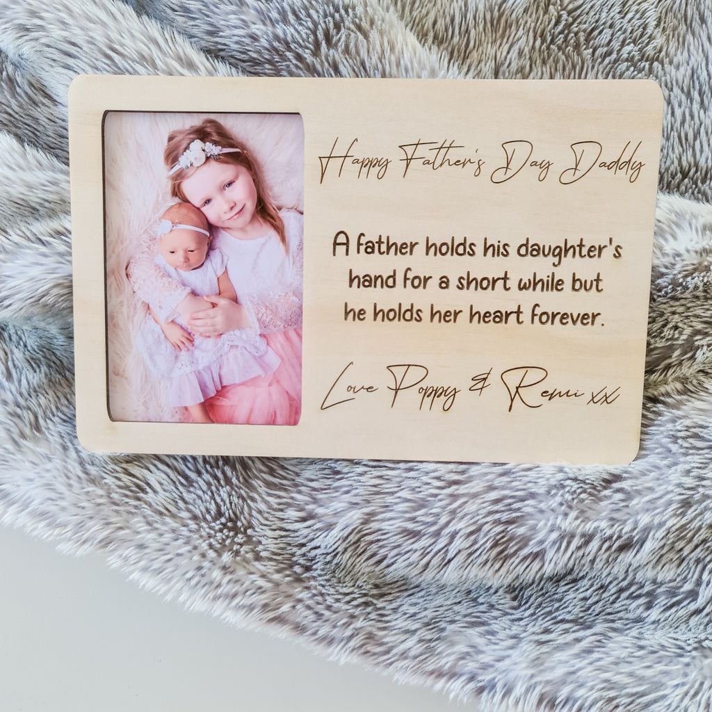 Father's Day Personalised Photo Frame