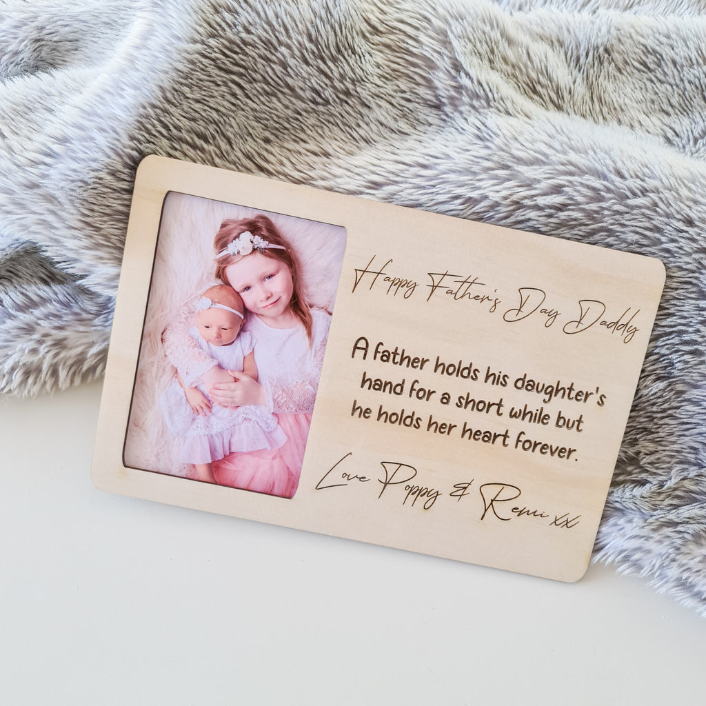 Father's Day Personalised Photo Frame