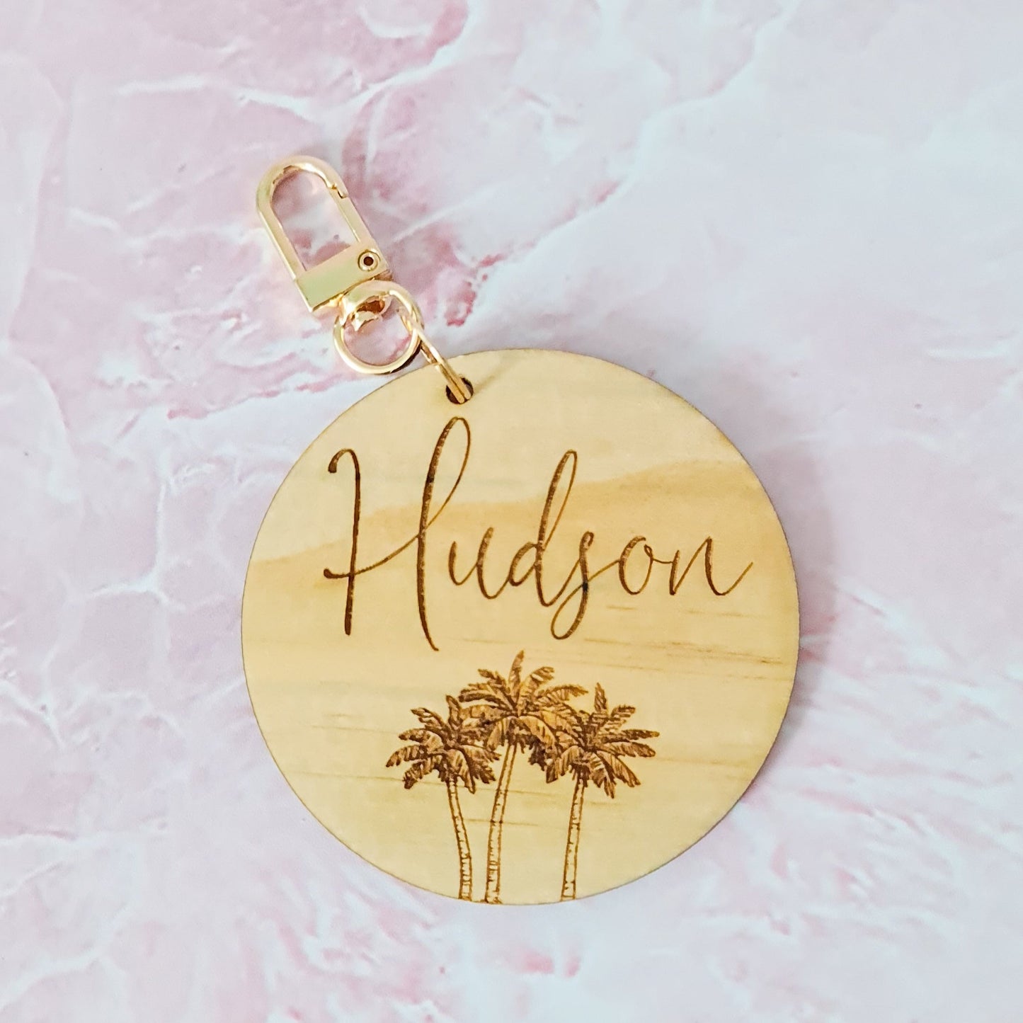 Palm Tree design Bag Tag