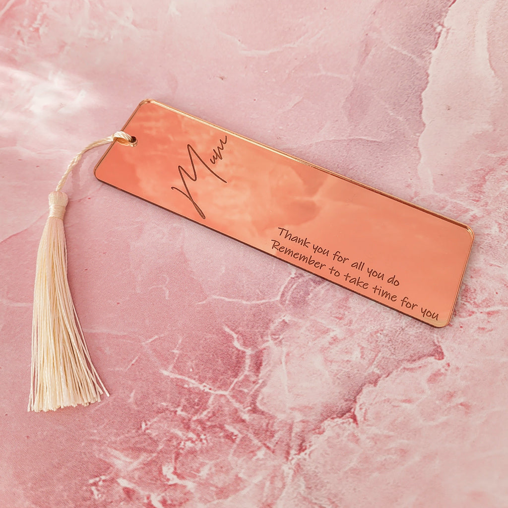 Personalised Bookmark