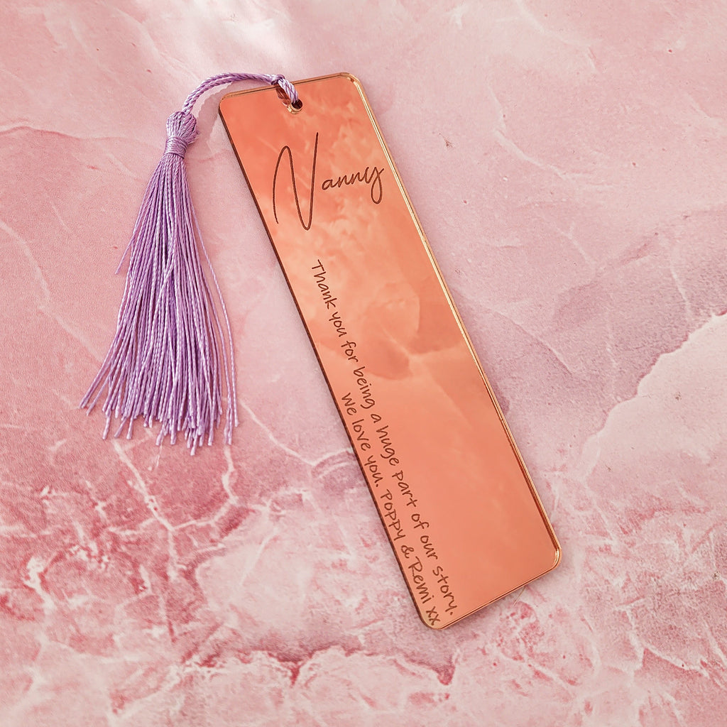 Personalised Bookmark