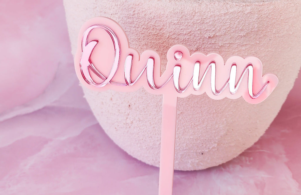 3D Bubble cake topper
