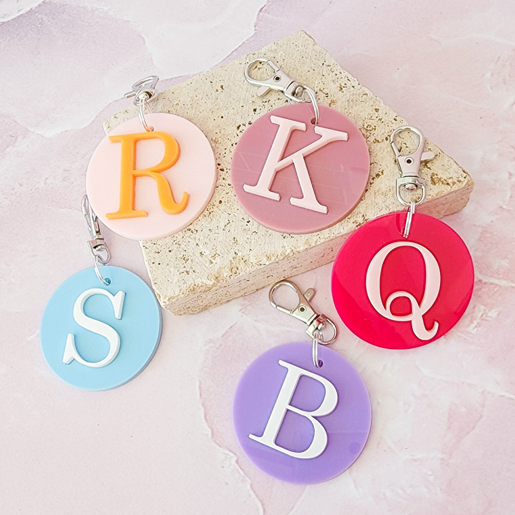 Letter Keyring