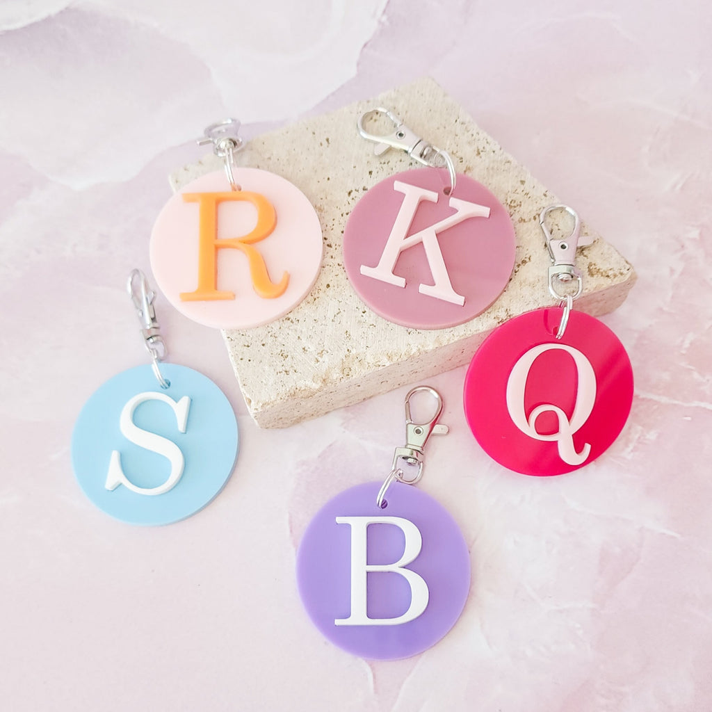 Letter Keyring
