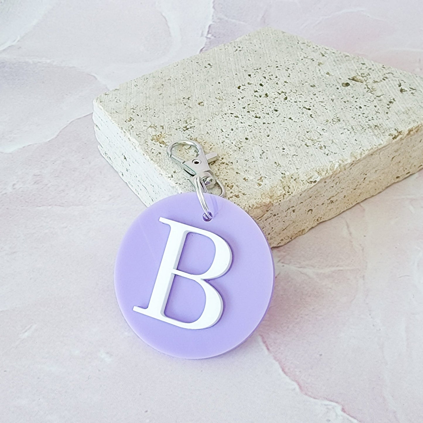 Letter Keyring