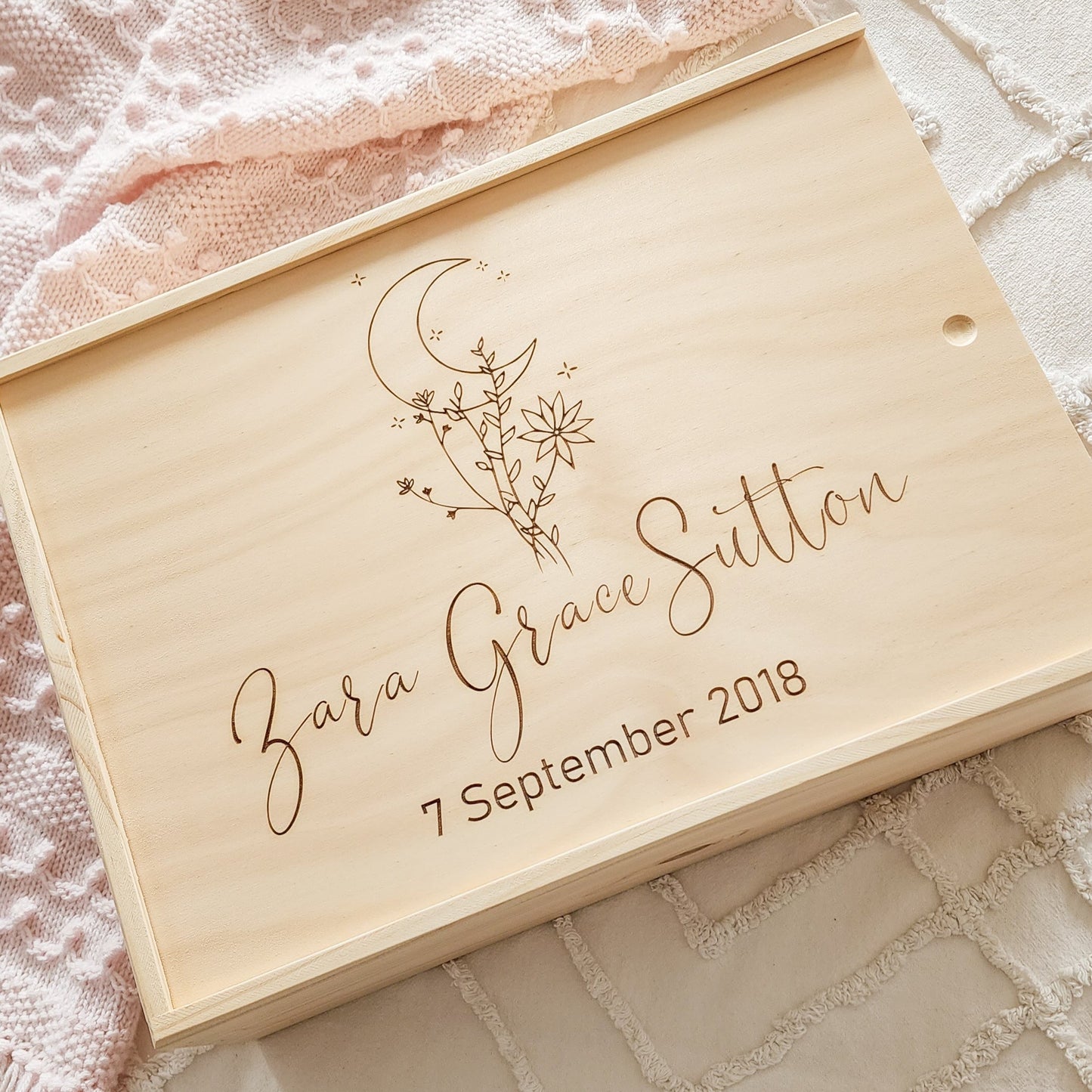 Wooden Keepsake Box
