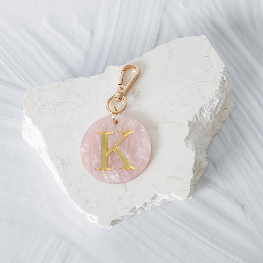 Luxe Letter Keyring