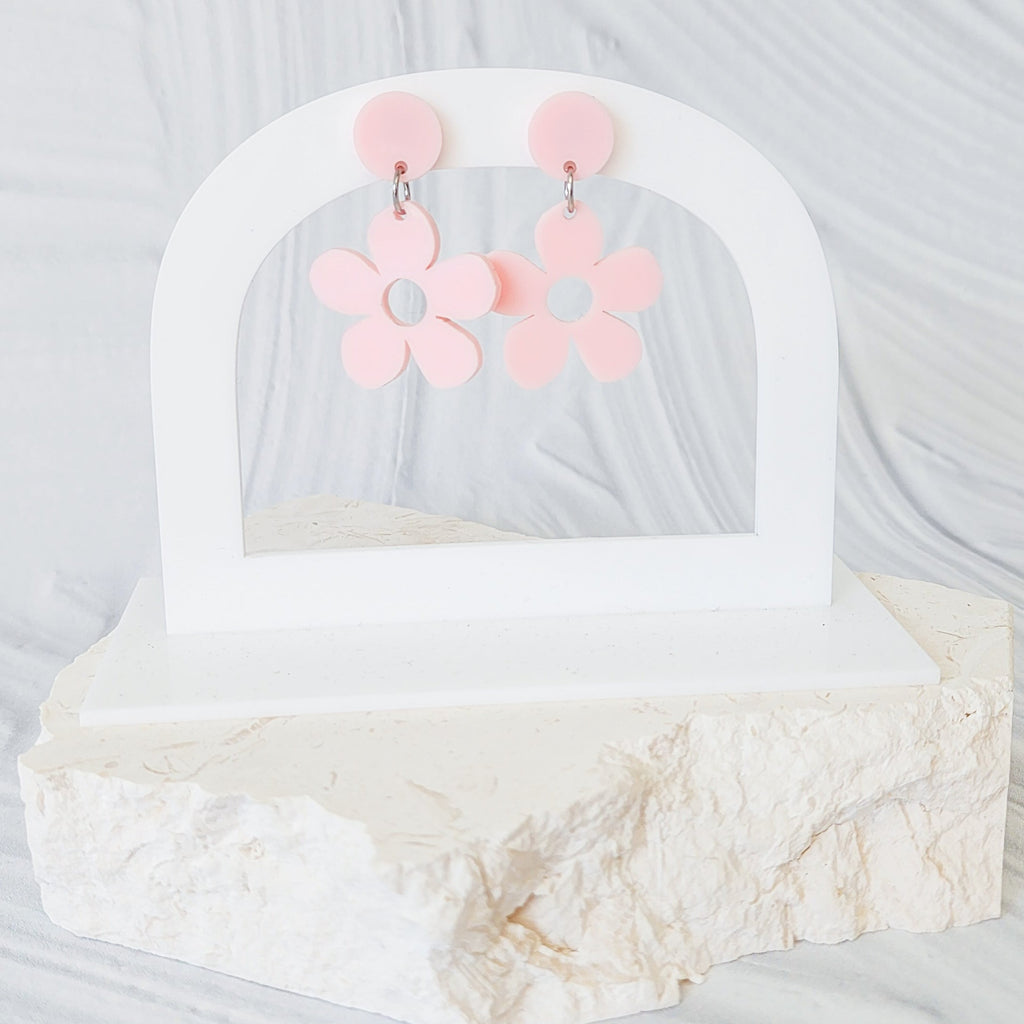 Flower Dangle Earrings