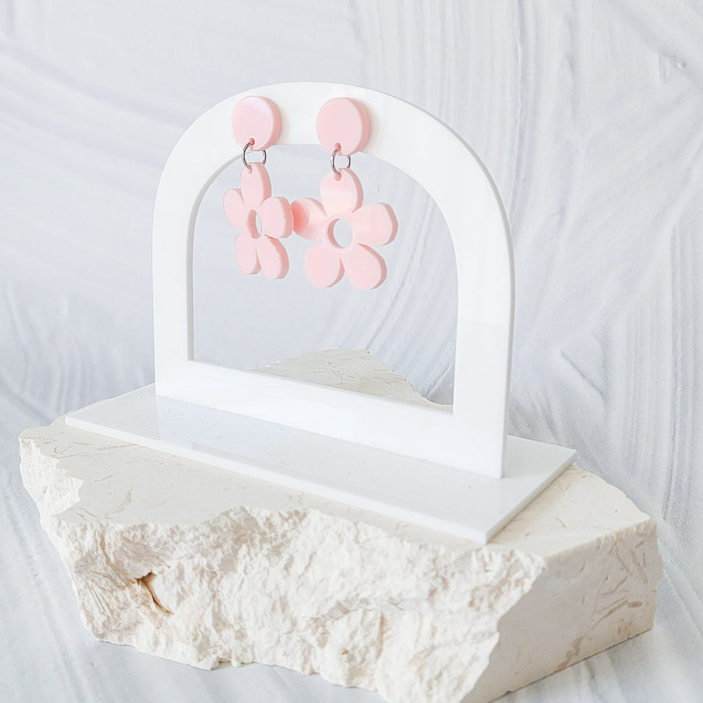 Flower Dangle Earrings