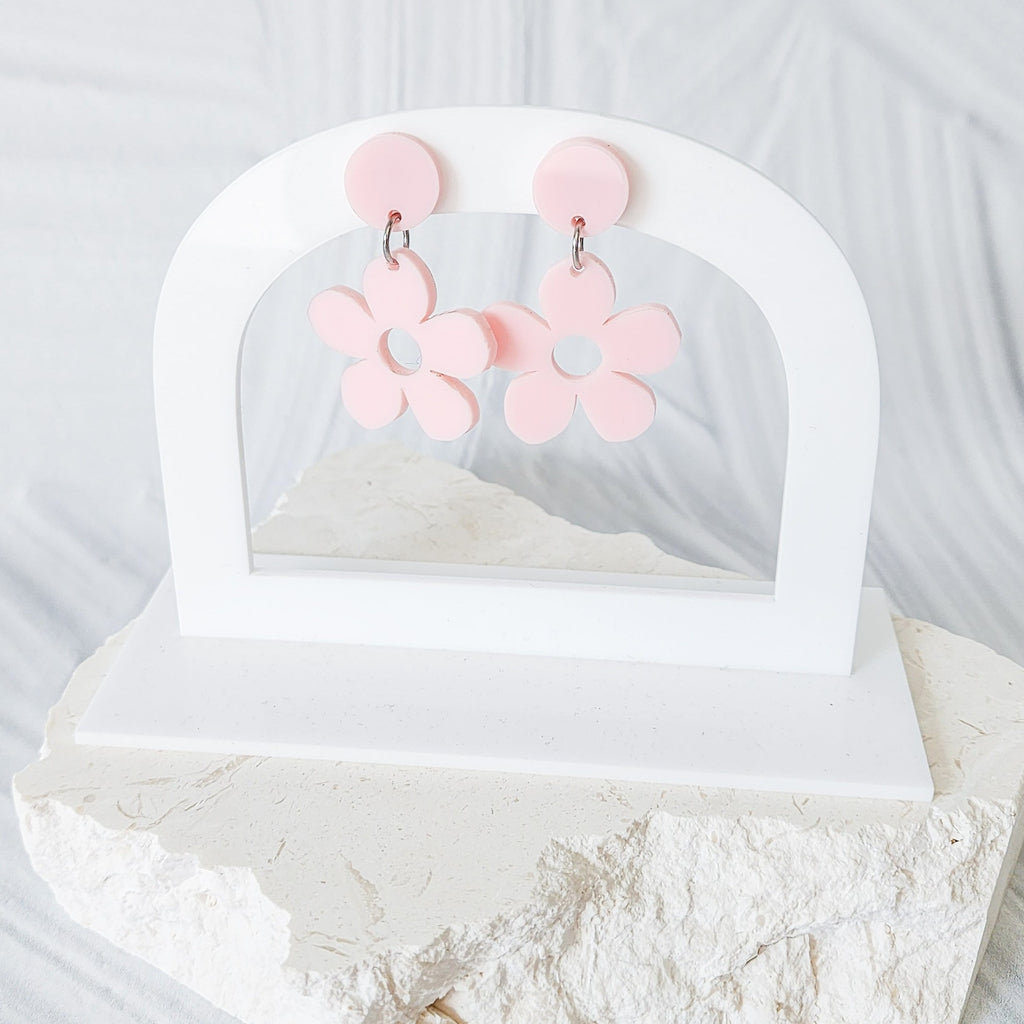 Flower Dangle Earrings