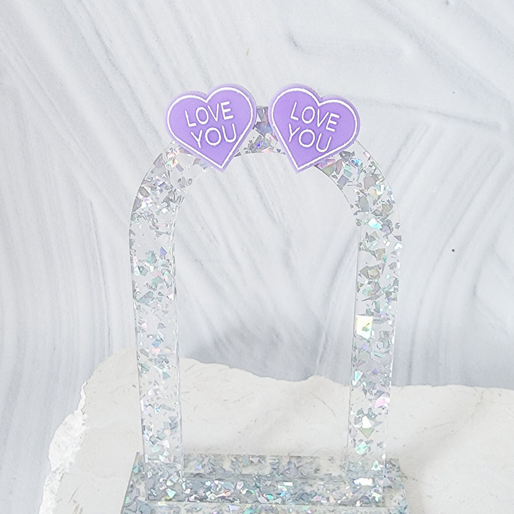 Love Notes Stud Earrings