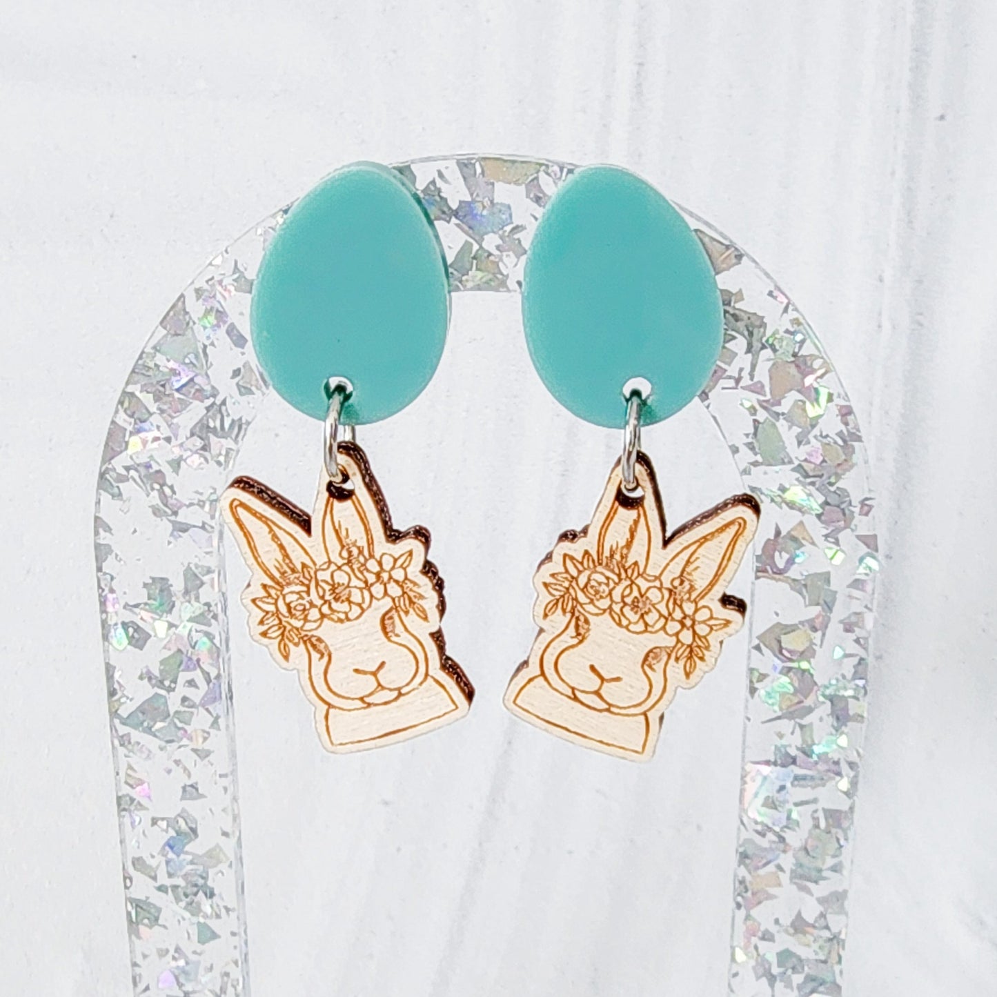 Timber Bunny Dangle Earrings
