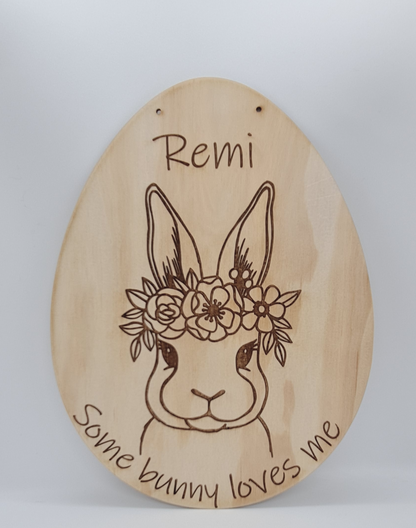 Some Bunny loves me plaque