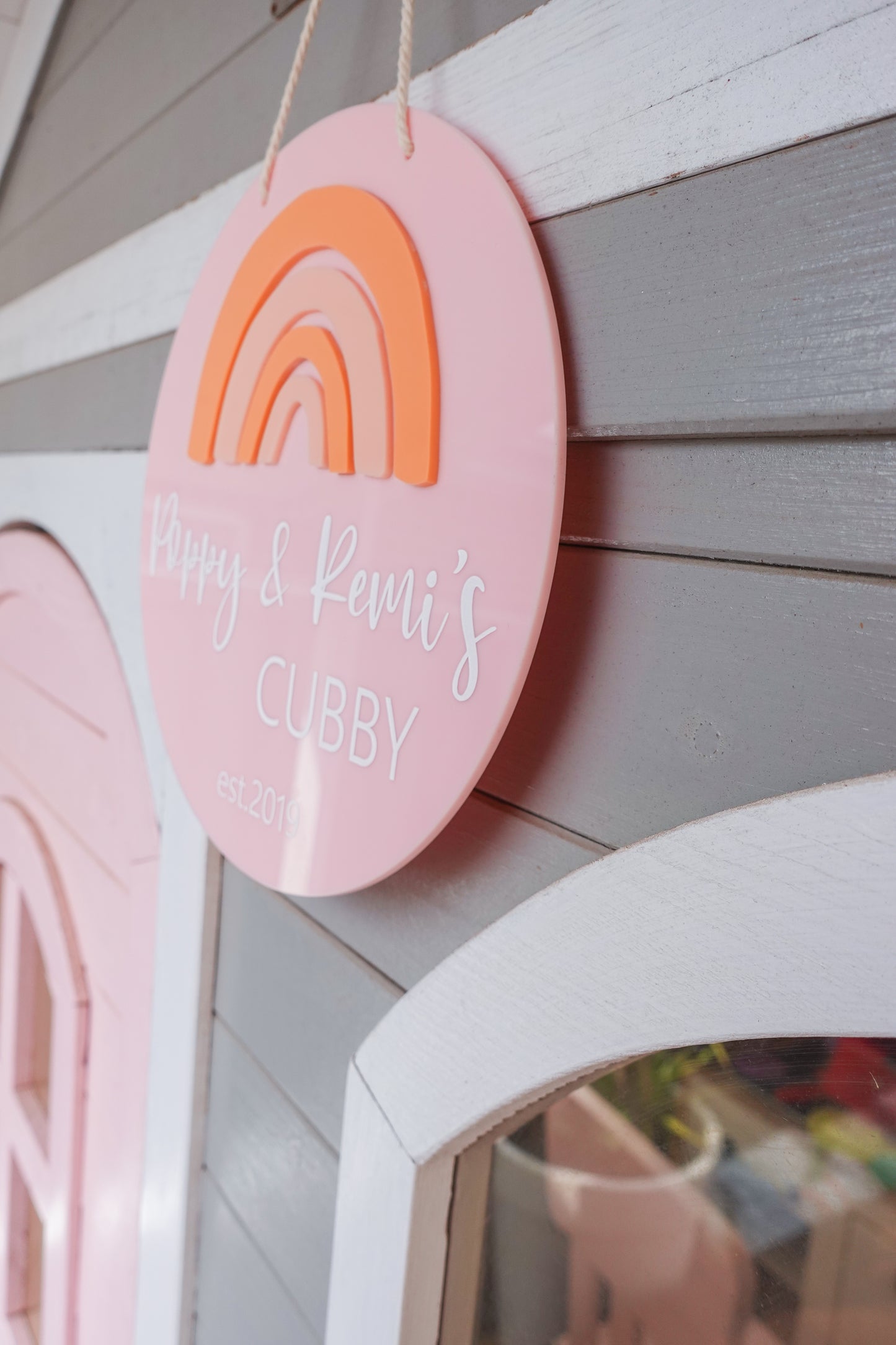 Kids Cubby House Sign