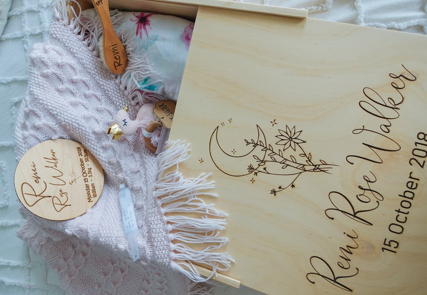 Wooden Keepsake Box