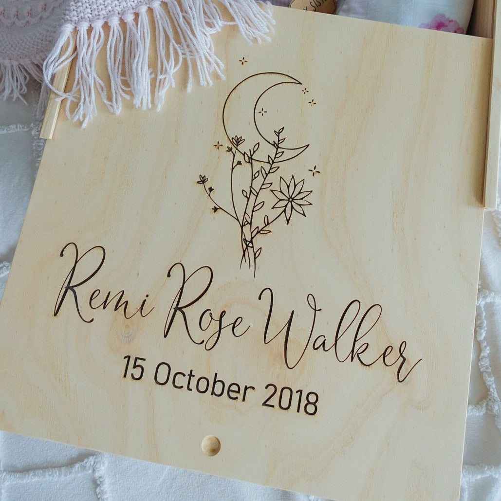 Wooden Keepsake Box